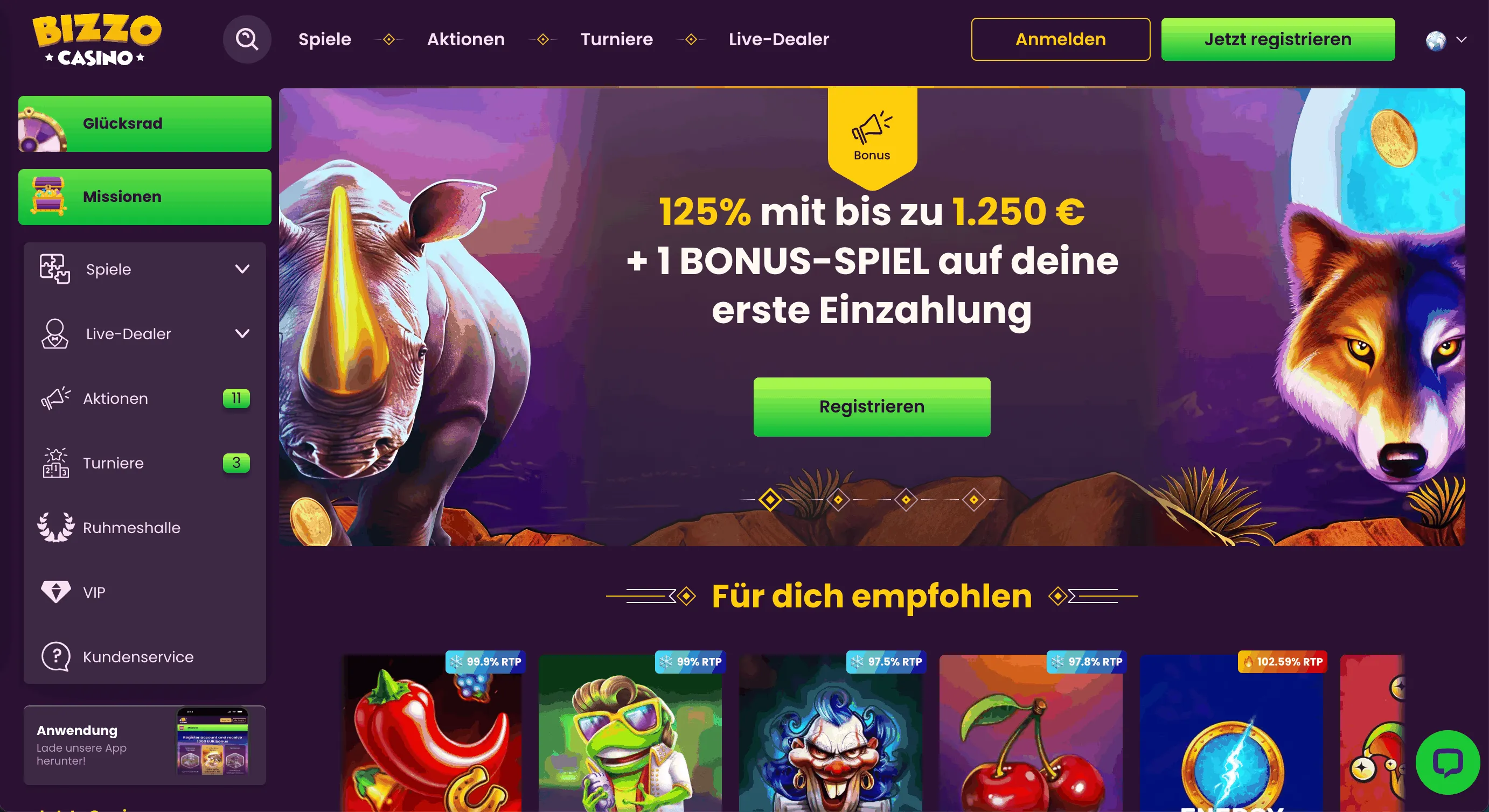 Bizzo Online Casino