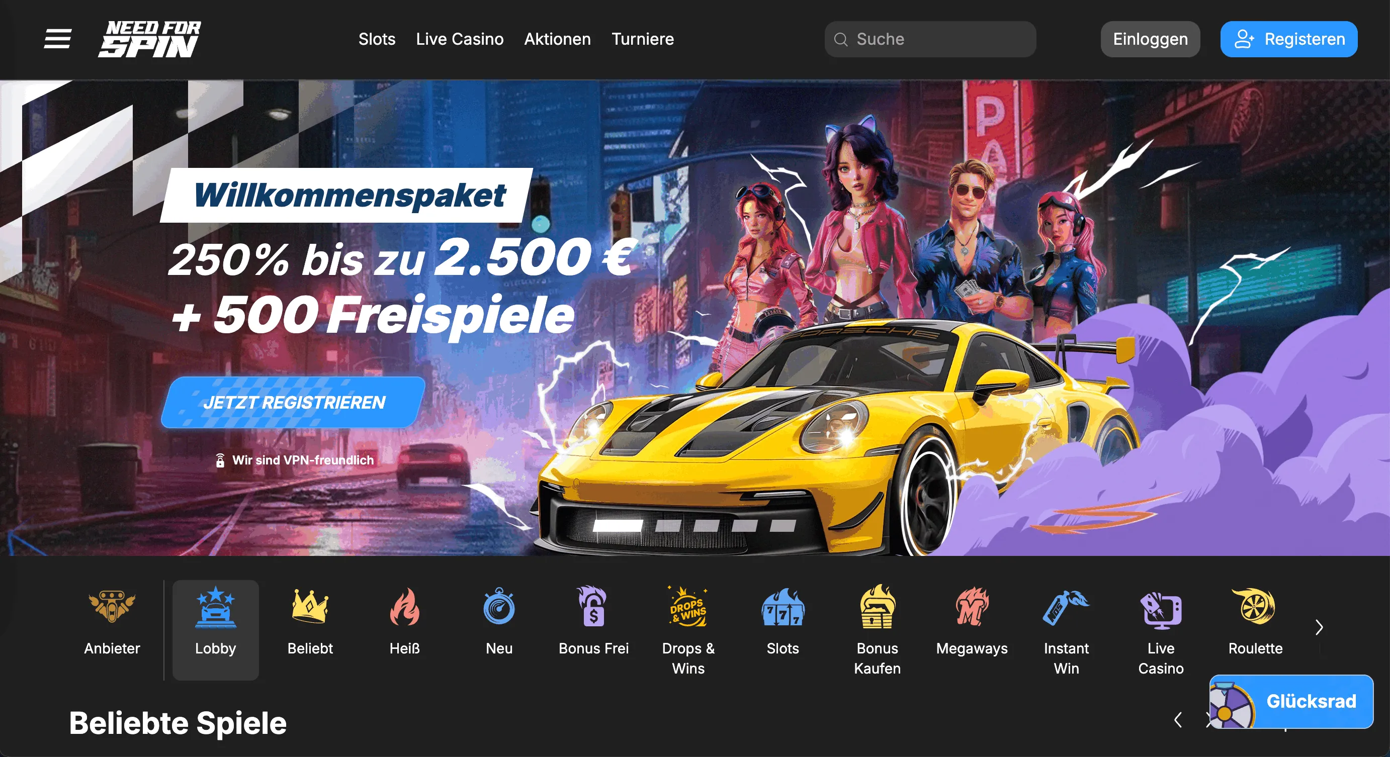 Need for Spin Online Casino